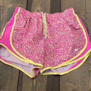 Nike DRI-FIT paint splatter running shorts